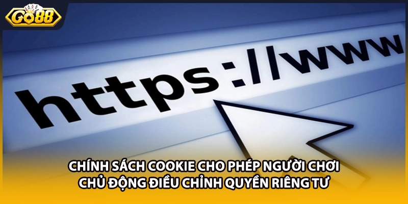 Chính sách Cookie cho phép người chơi chủ động điều chỉnh quyền riêng tư